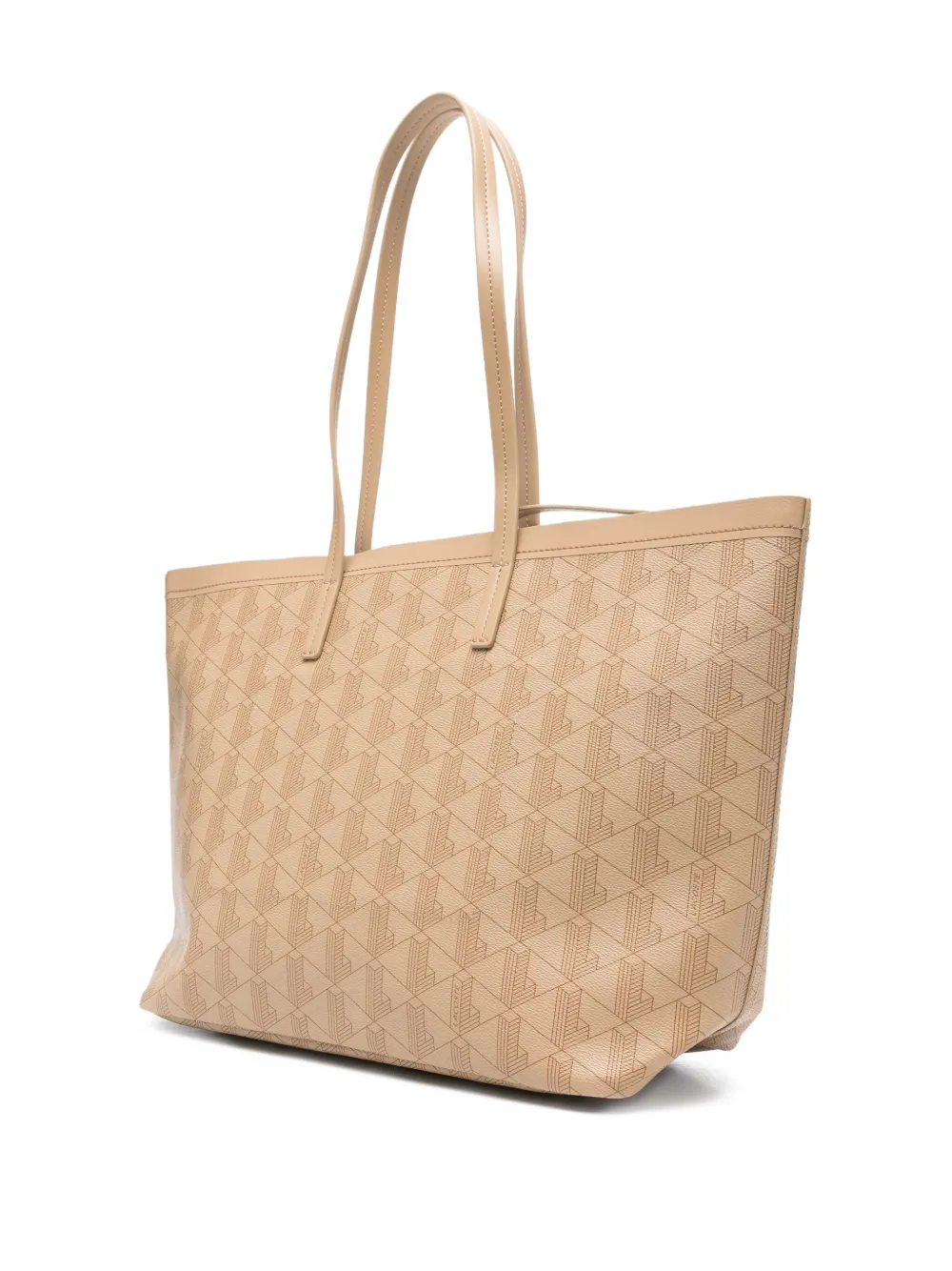 Lacoste medium Zely tote bag Beige