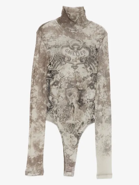 Jean Paul Gaultier Body con stampa Médaillon