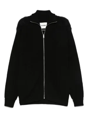 Homme Plissé Issey Miyake fully-pleated zip-up Hoodie | Black