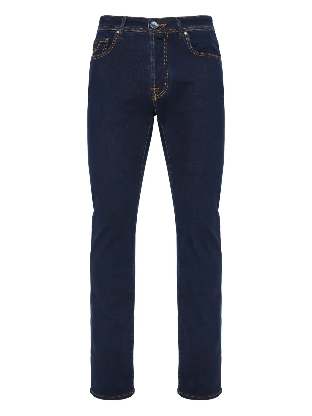 Jacob Cohën logo-patch jeans | Blue | Image 1
