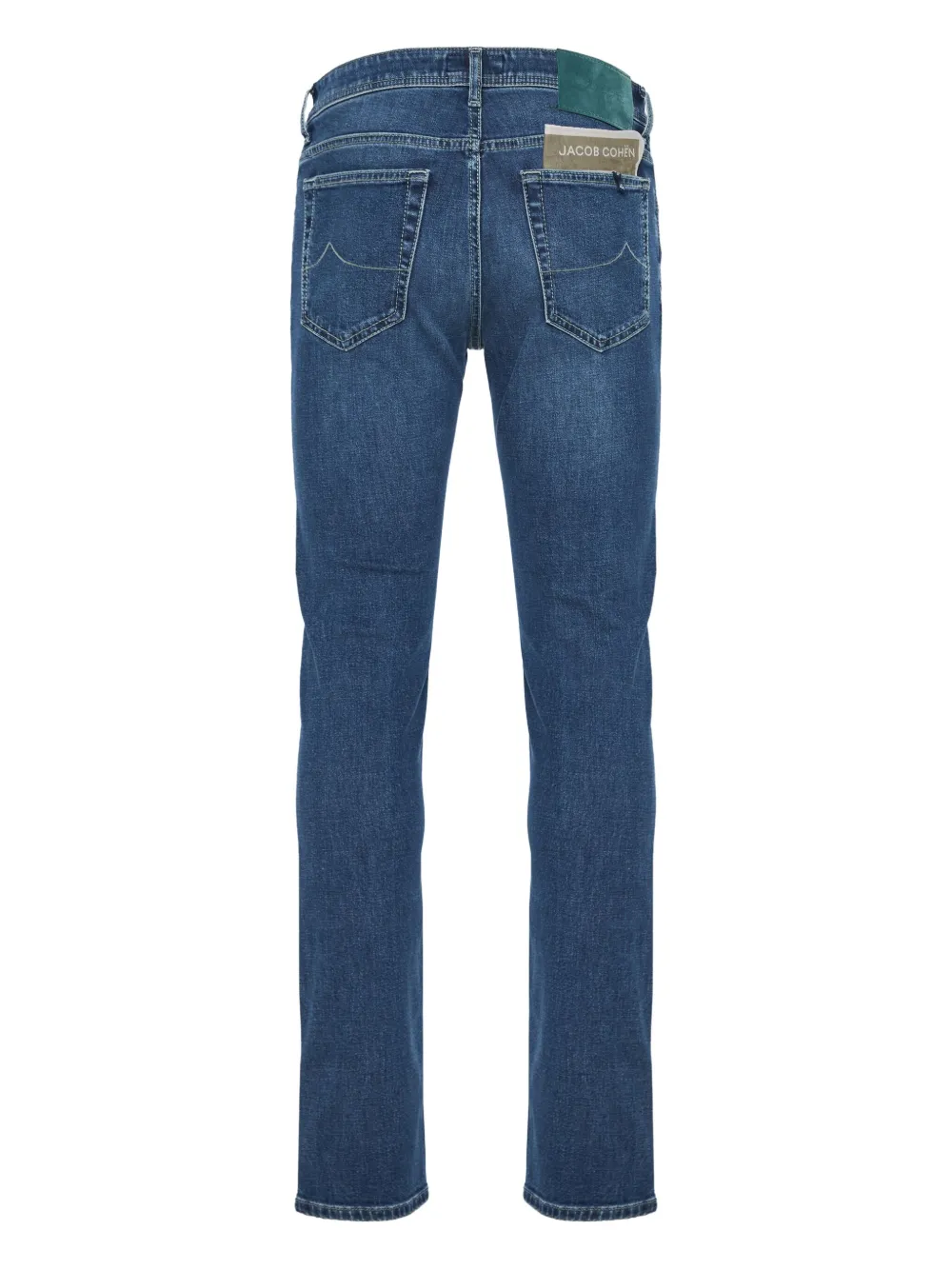 Jacob Cohën Jeans met logopatch - Bruin
