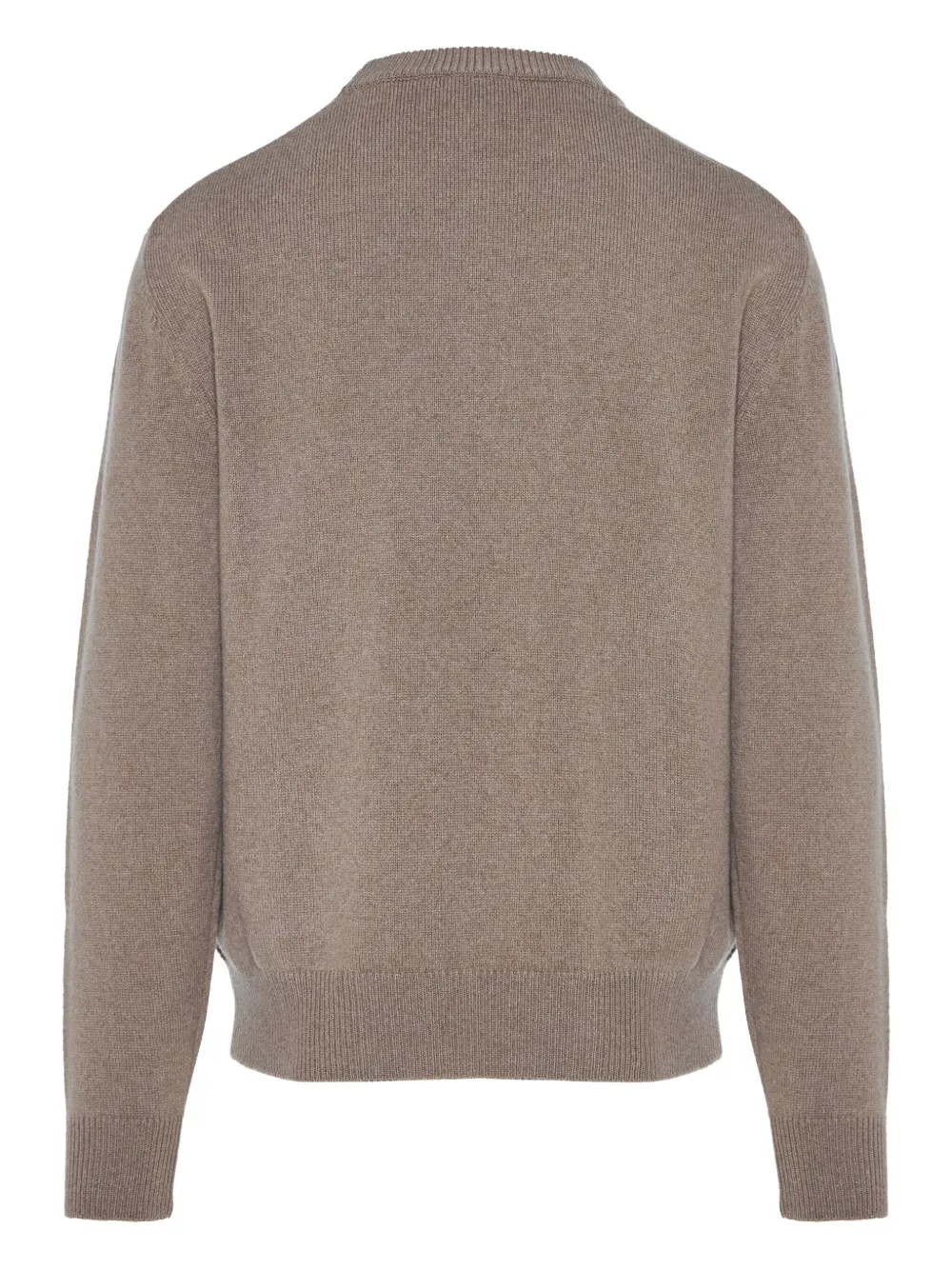 Jacob Cohën embroidered-logo crew-neck sweater - Bruin