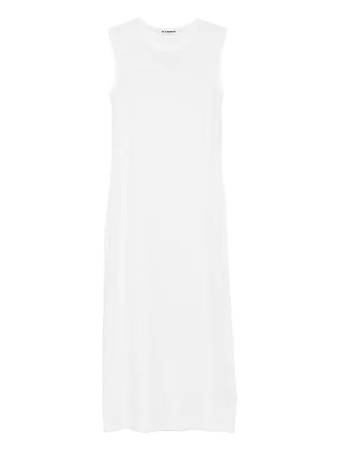 Jil Sander sleeveless round-neck dress