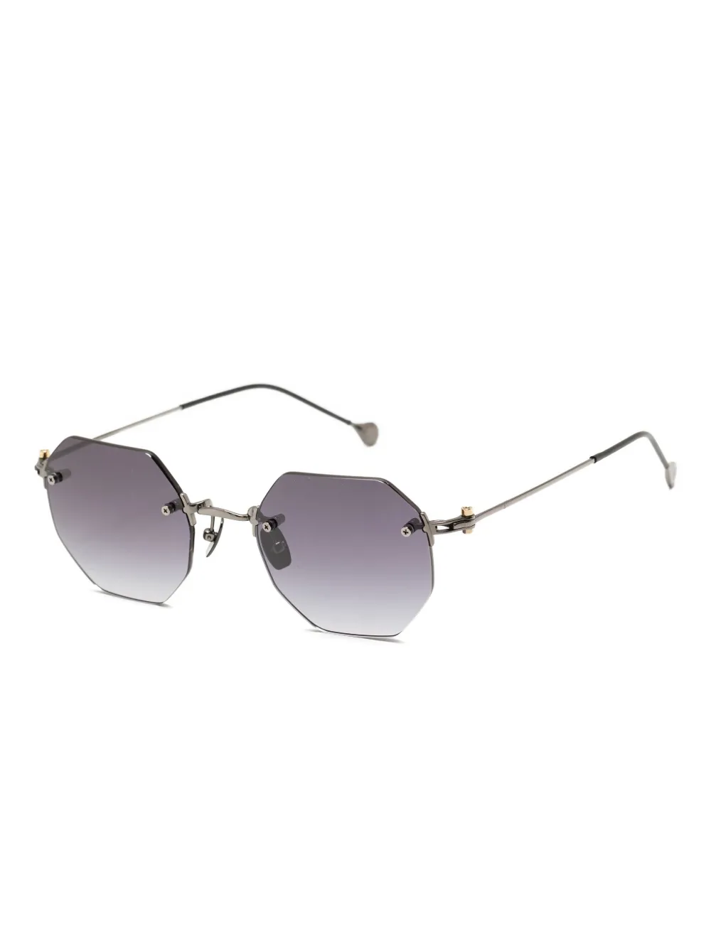 Yohji Yamamoto geometric-frame sunglasses | Image 2