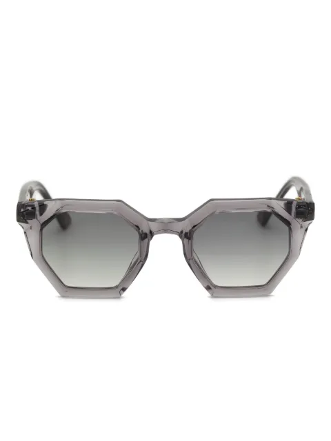 Yohji Yamamoto geometric-frame sunglasses