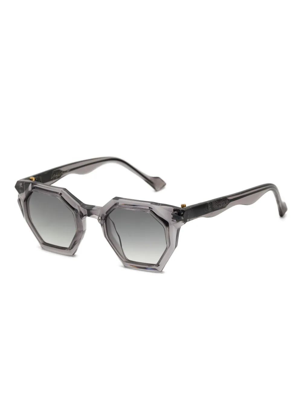 Yohji Yamamoto geometric-frame sunglasses | Image 2