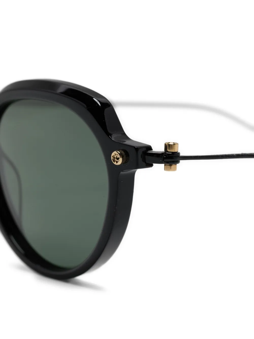 Yohji Yamamoto Slook zonnebril Zwart