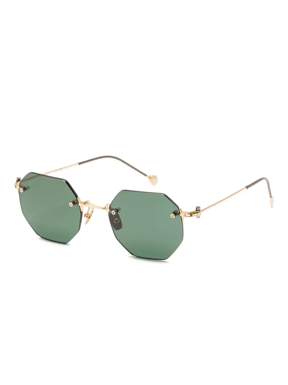 Yohji Yamamoto lentes de sol con armazón geométrica | Image 2