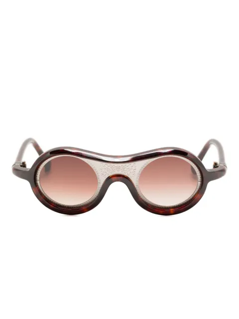 Yohji Yamamoto round-frame sunglasses