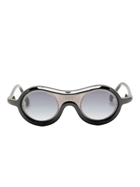 Yohji Yamamoto round-frame sunglasses