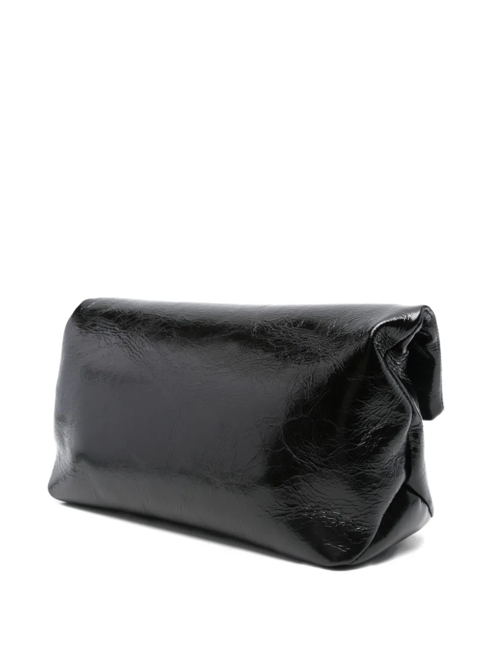 Jil Sander Jewel clutch met rits Zwart