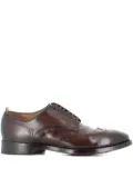 Officine Creative perforated leather shoes - Brown