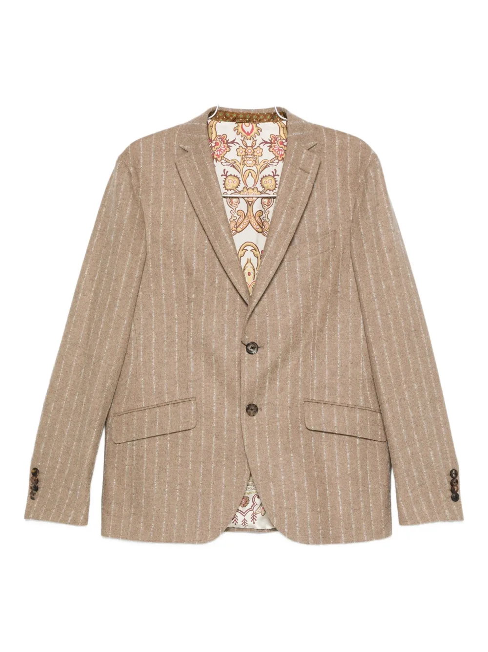 ETRO pinstripe blazer Beige