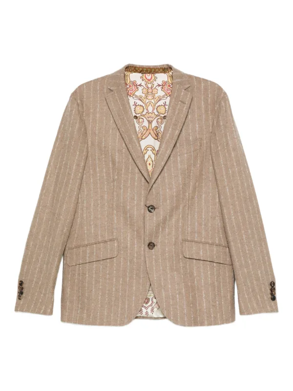 エトロ　ジャケット ETRO ストライプ ジャケット | ニュートラル | FARFETCH JP