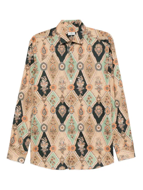 ETRO قميص بطبعة بيزلي