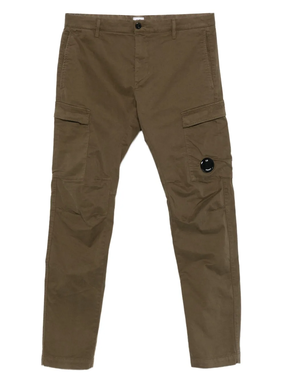C.P. Company cargo pocket-detail trousers Groen