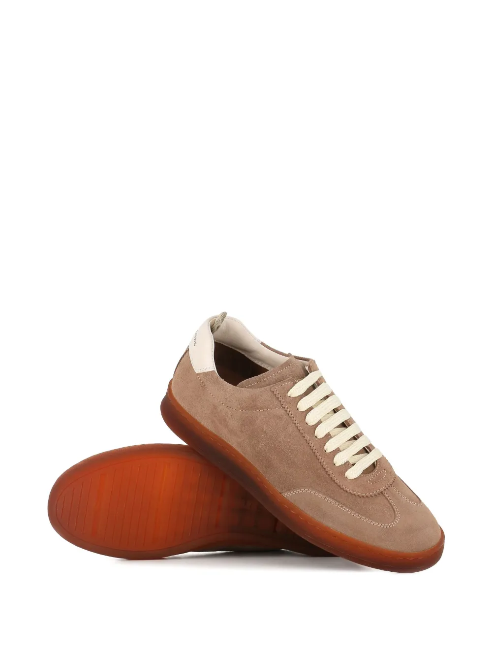 Officine Creative suede lace-up sneakers Neutrals