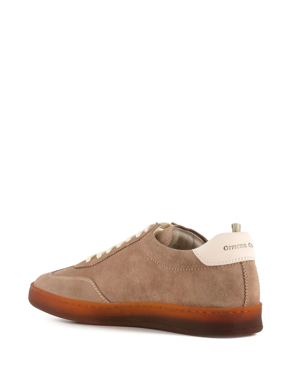 Officine Creative suede lace-up sneakers Neutrals