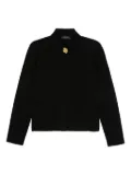 Fabiana Filippi button-detailed patch-pocket cardigan - Black