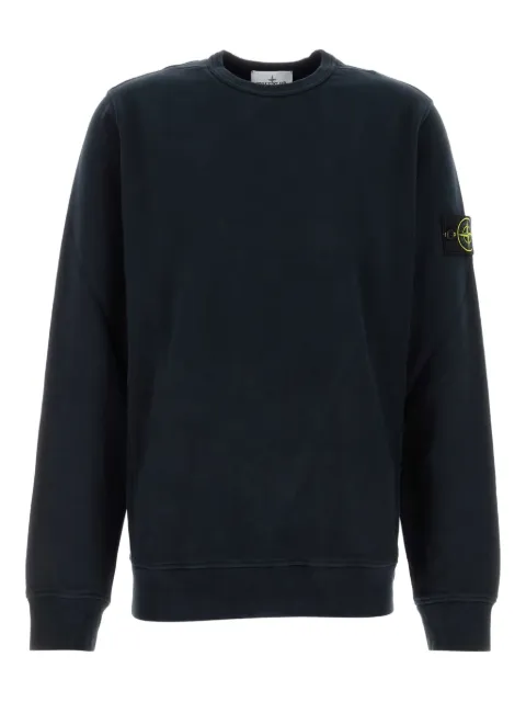 Stone Island Compass-motif cotton sweatshirt