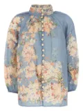 ZIMMERMANN Cascadian Billow blouse - Blue