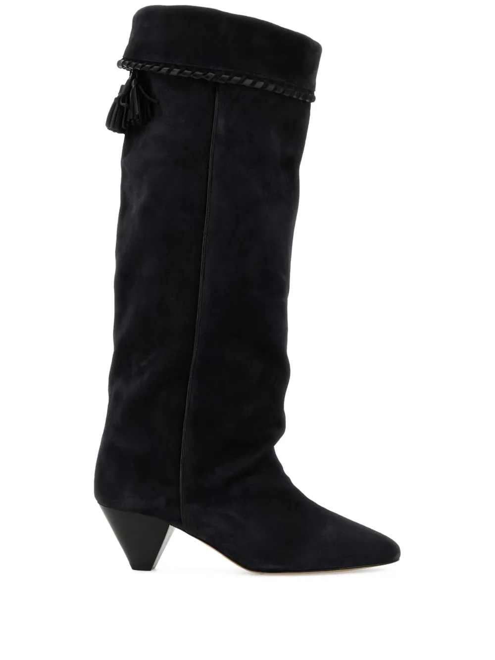 ISABEL MARANT 45mm Elisa suede boots Black