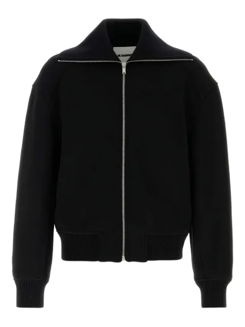 Jil Sander veste bomber à fermeture zippée