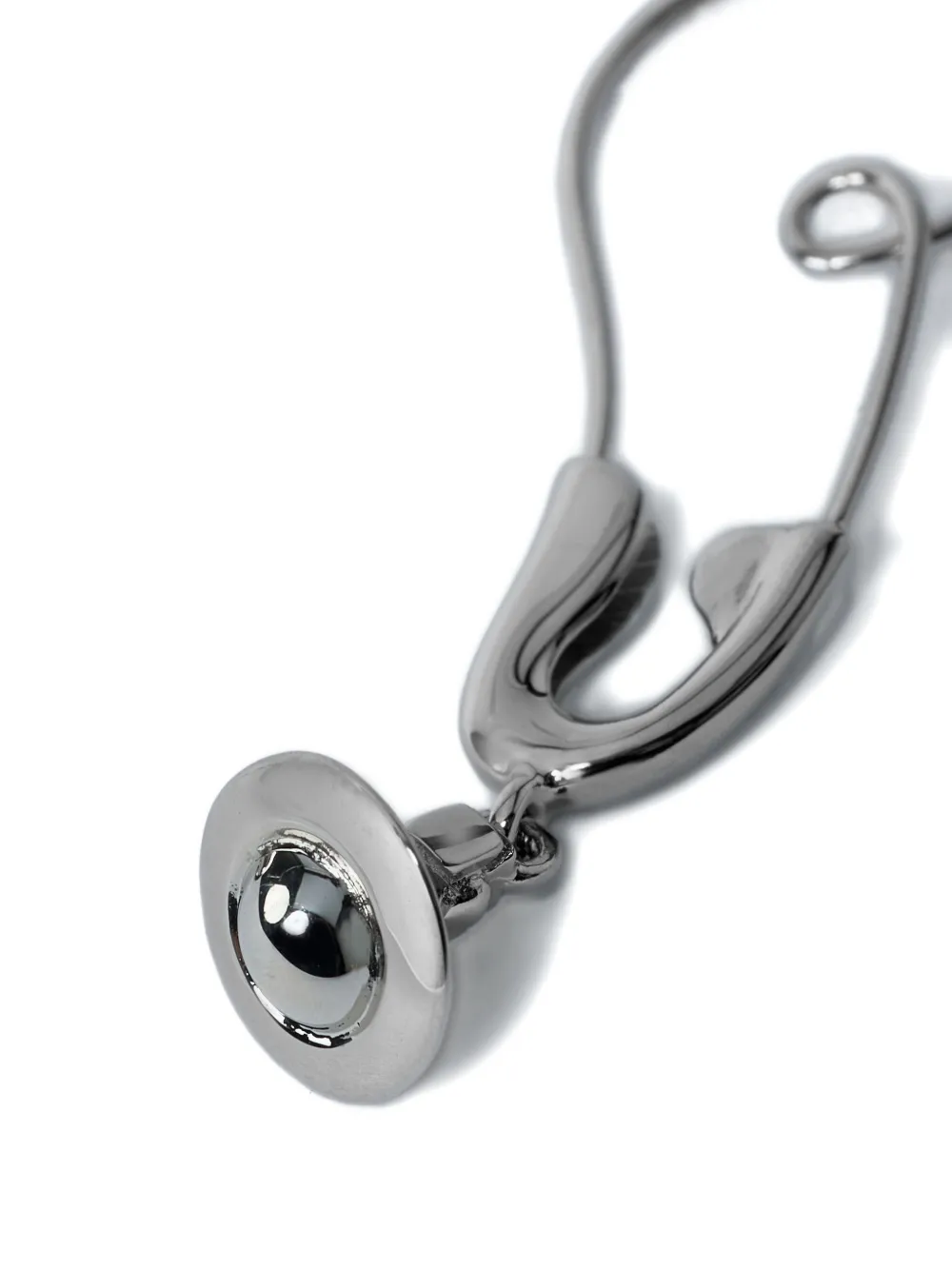Vivienne Westwood Large Maxima Earrings In Metallic