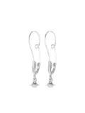 Vivienne Westwood large Maxima earrings - Silver