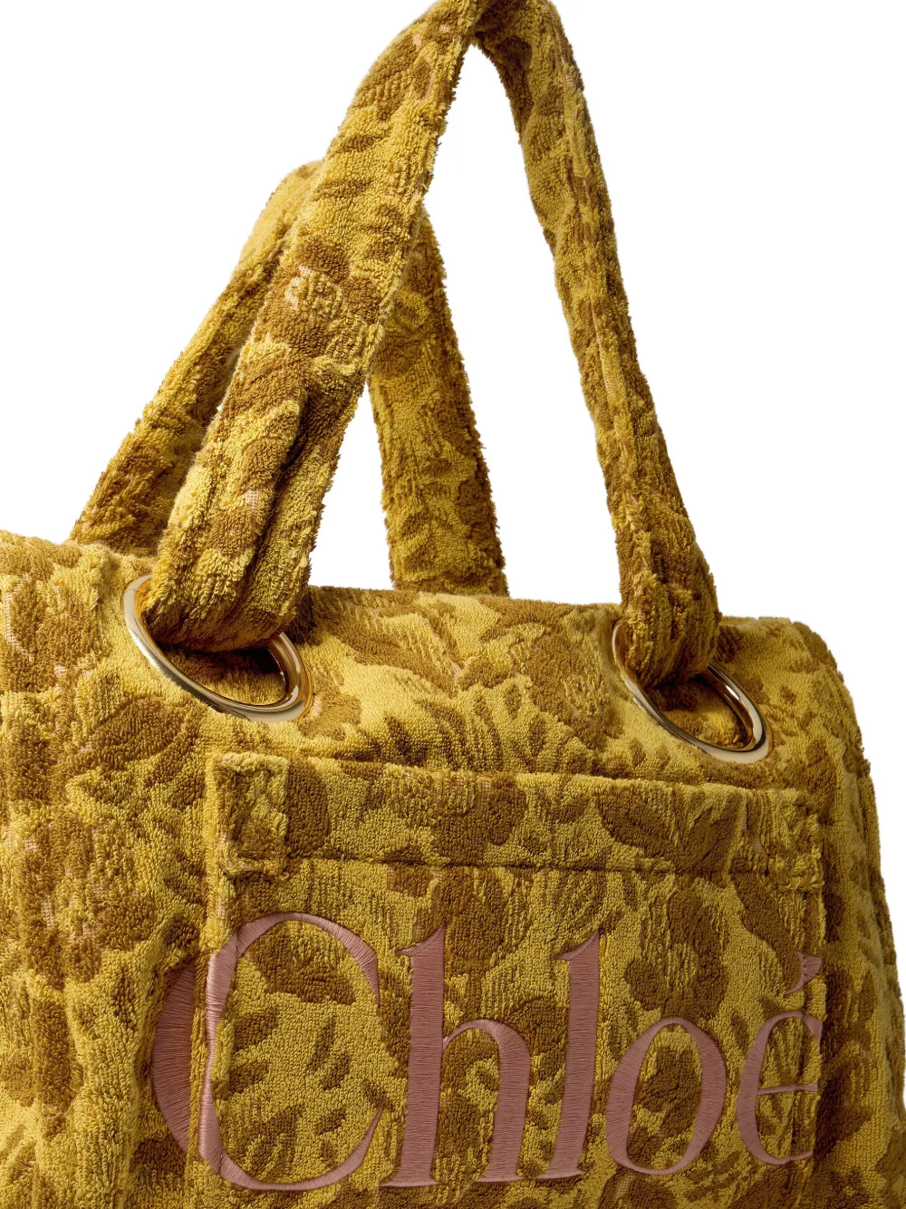 Chloé Plage grote shopper Bruin