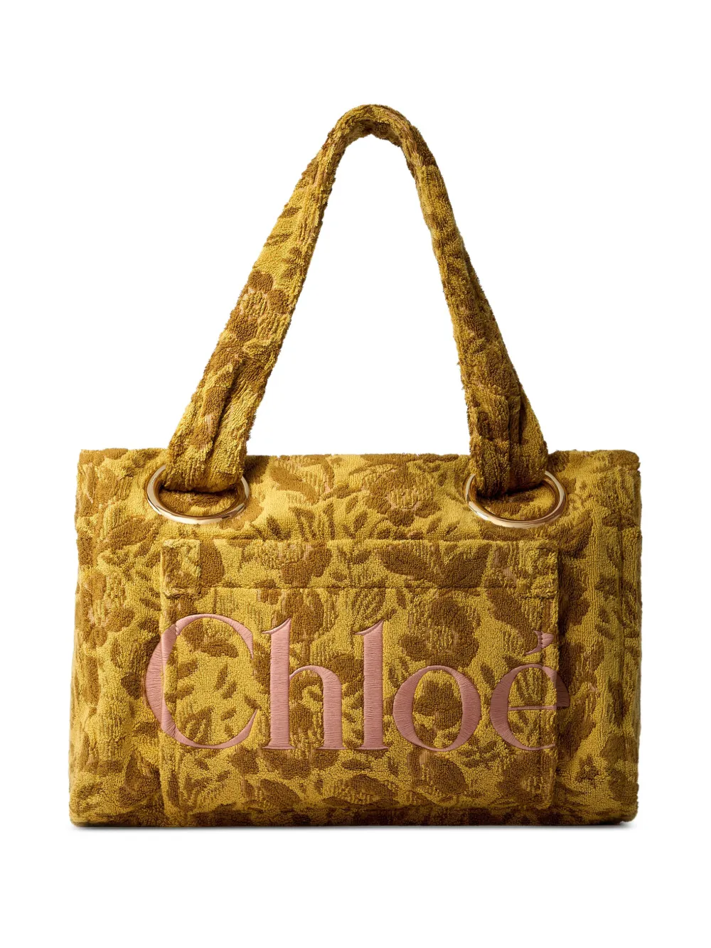 Chloé Plage grote shopper Bruin