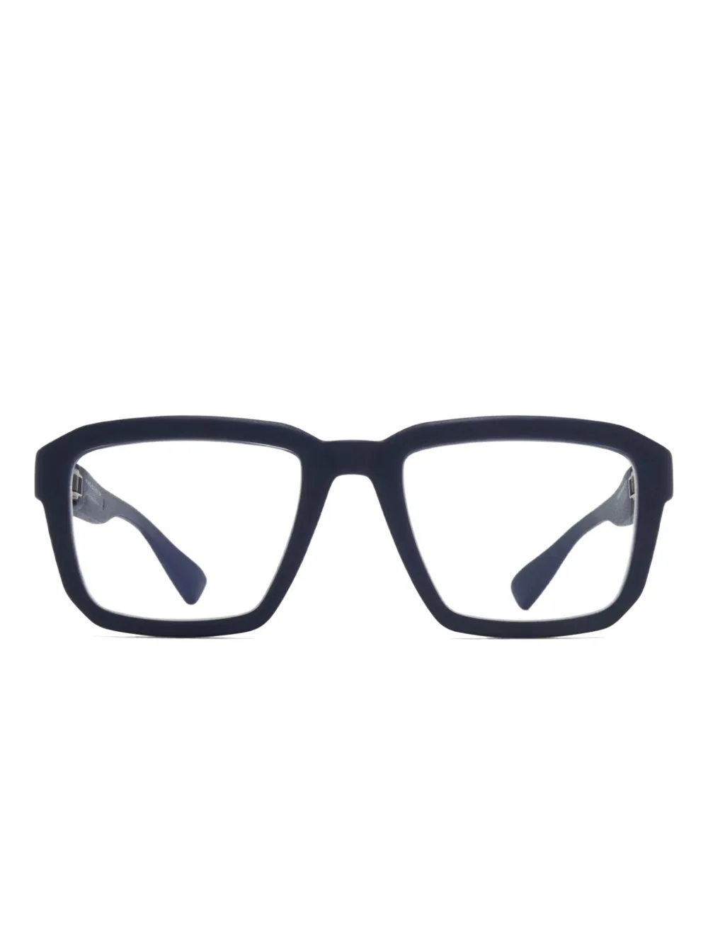 Mykita Alcor square-frame clear-lens glasses | Black | Image 1