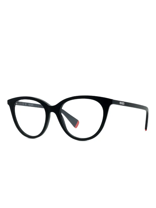 Kenzo cat-eye Frame Glasses Black FARFETCH JO