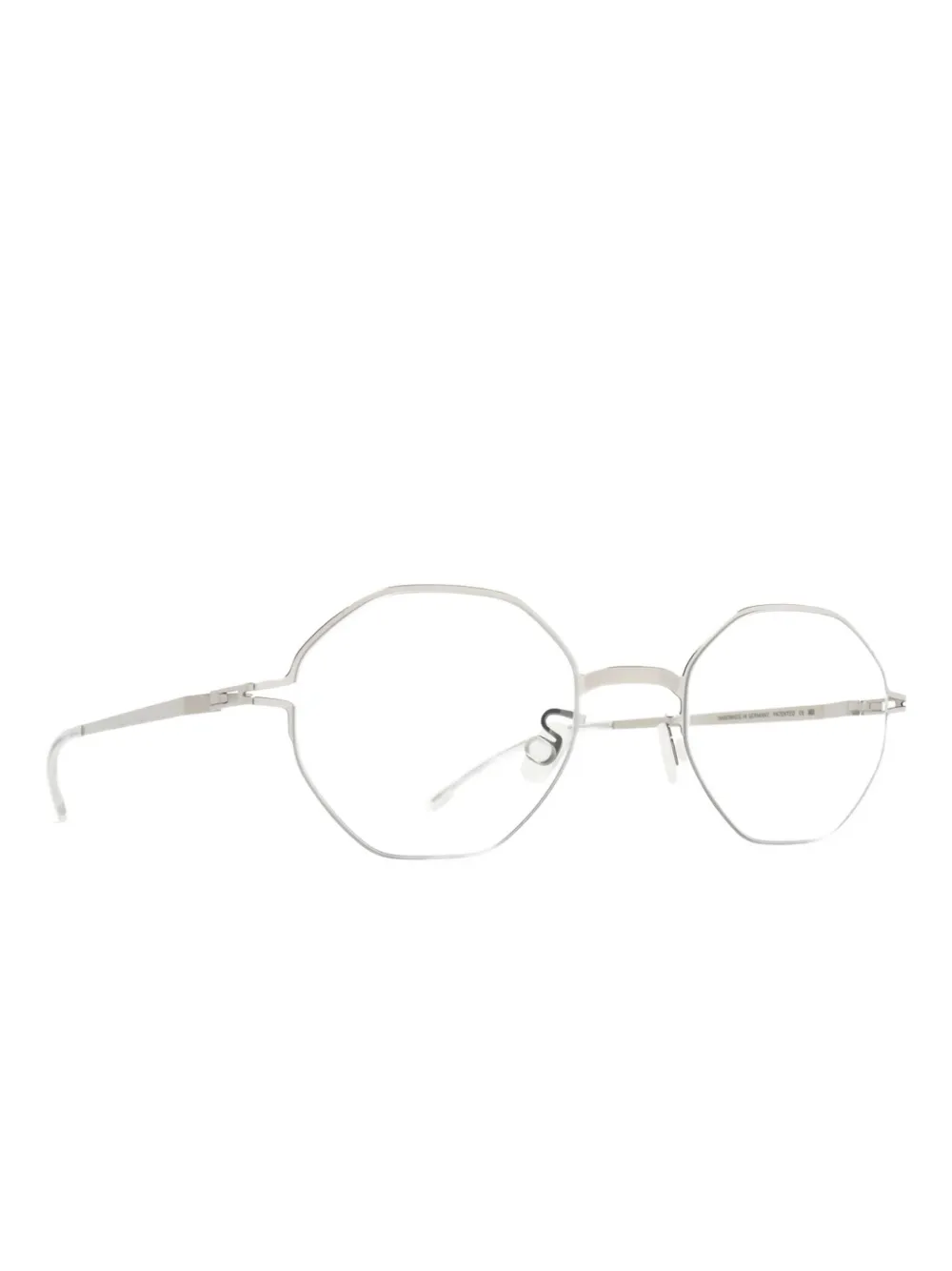 Mykita geometric-frame clear glasses | Men | Image 2