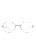 Mykita geometric-frame clear glasses - Grey