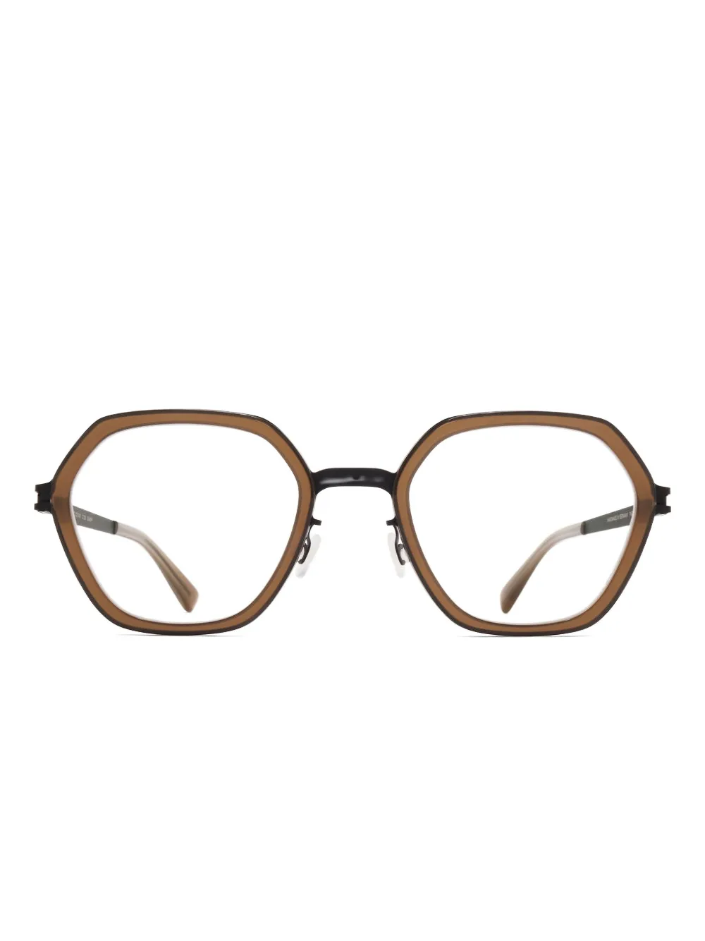 Mykita Solene geometric-frame glasses | Black | Image 1