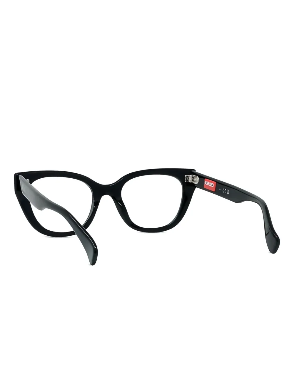 Kenzo Bril met cat-eye montuur Zwart