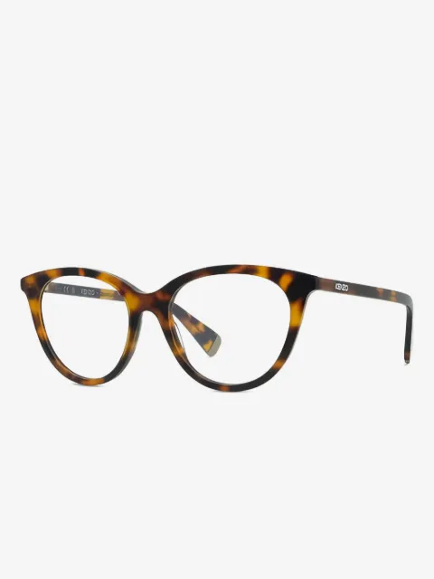 Kenzo tortoiseshell cat-eye frame glasses