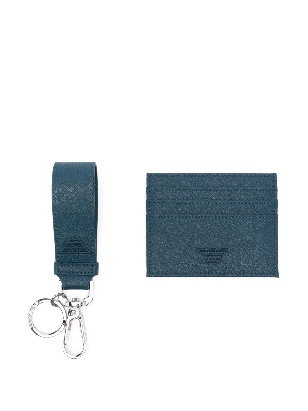 Emporio Armani カードケース - ブルー Emporio Armani カードケース - ブルー