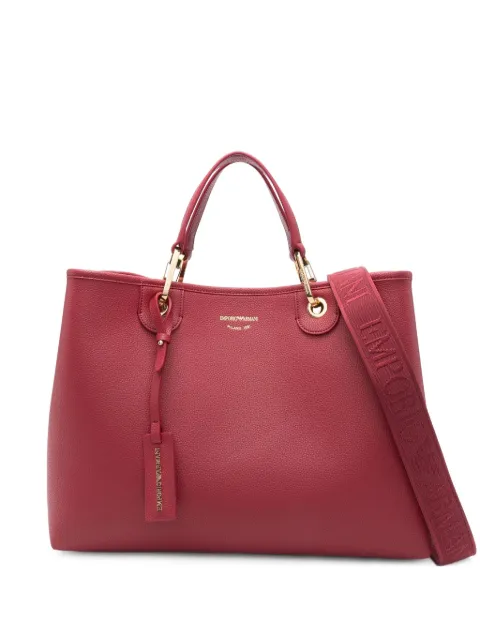 Emporio Armani logo-detail tote bag