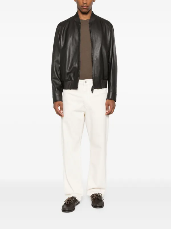 ジャケット・アウター EMPORIO ARMANI leather fur 2way jacket 31019229_60213696_600.jpg