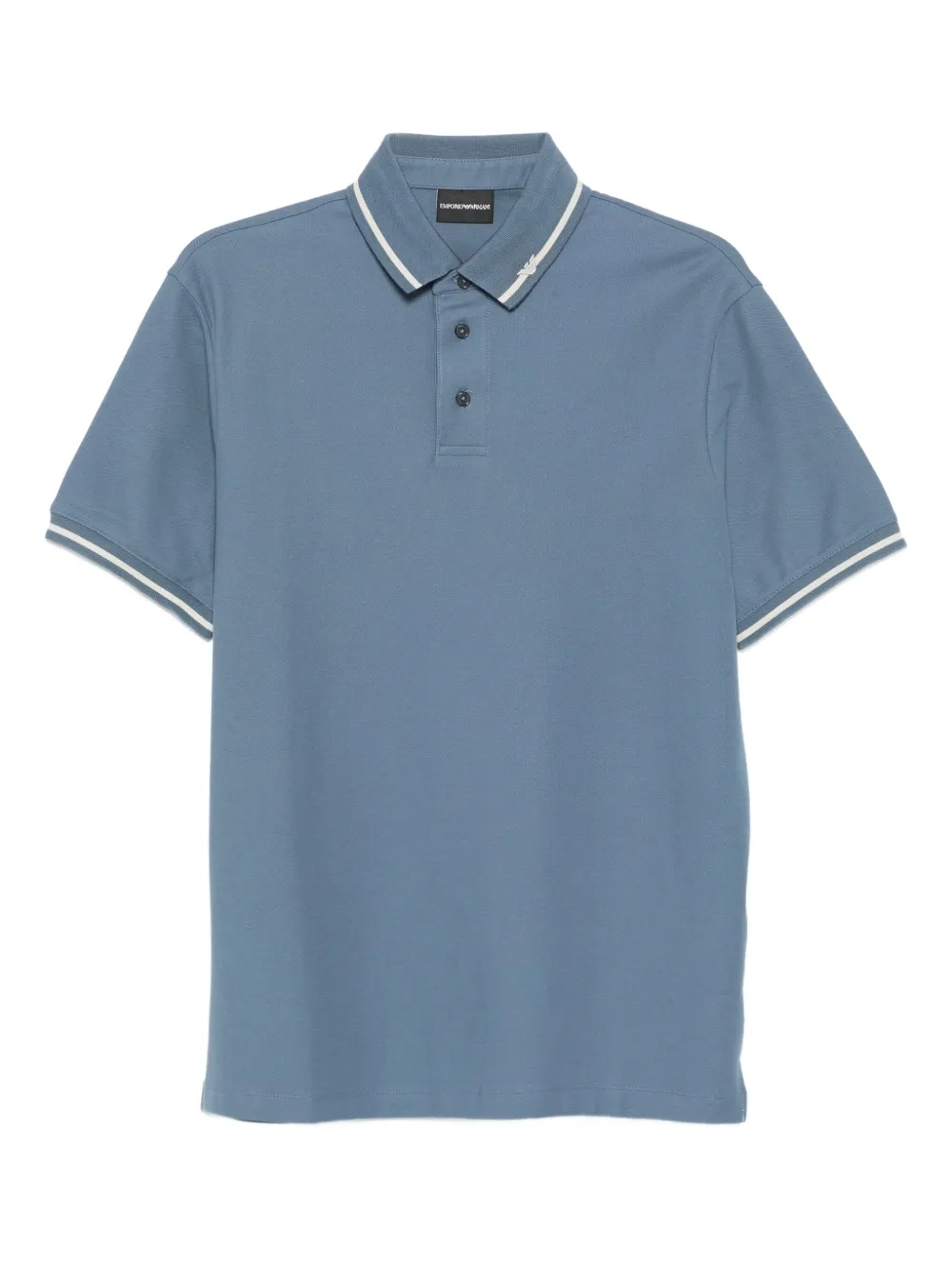 Emporio Armani Katoenen poloshirt Blauw