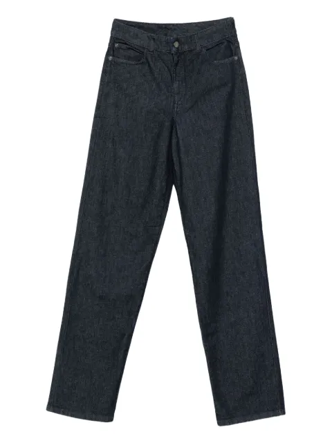 Emporio Armani logo-embroidered jeans