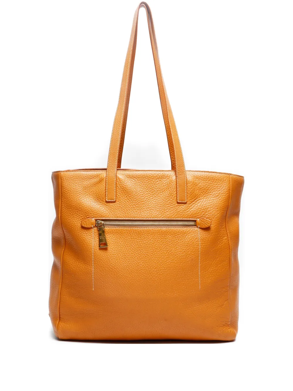 Prada Pre-Owned 2000-2010 leather tote bag - ブラウン Prada Pre-Owned 2000-2010 leather tote bag - ブラウン