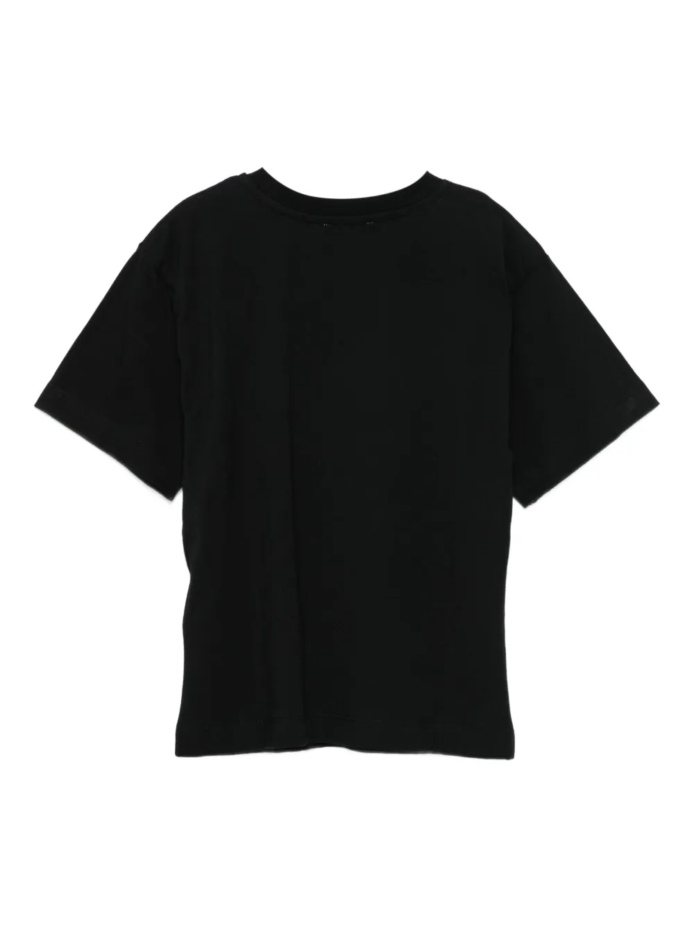 Moschino Kids Teddy Bear cotton T-shirt Zwart