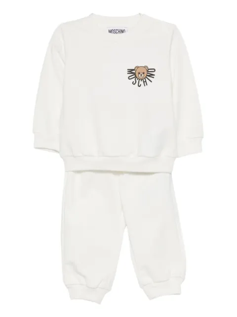 Moschino Kids Conjunto com estampa Teddy Bear
