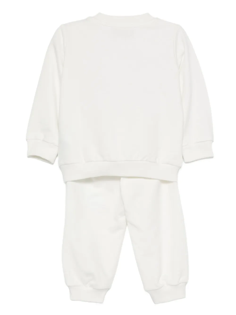 Moschino Kids Trainingspak met teddybeerprint Wit