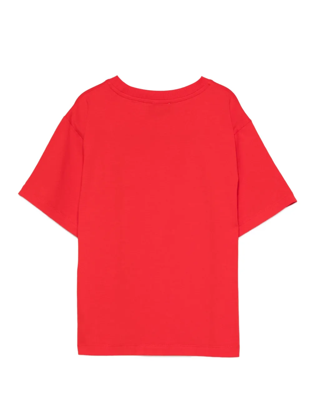 Moschino Kids Teddy Bear-print T-shirt Rood