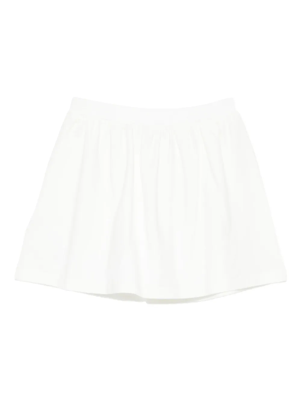Moschino Kids Teddy Bear-print skirt Wit