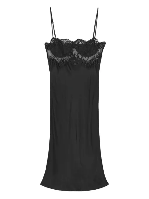 HERSKIND lace-insert maxi dress